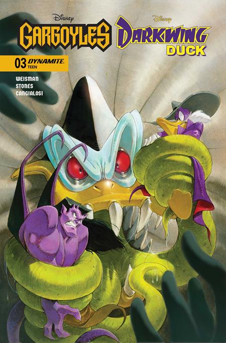 Gargoyles / Darkwing Duck 3 Comic Ivan Bigarella Variant Dynamite Entertainment 2026