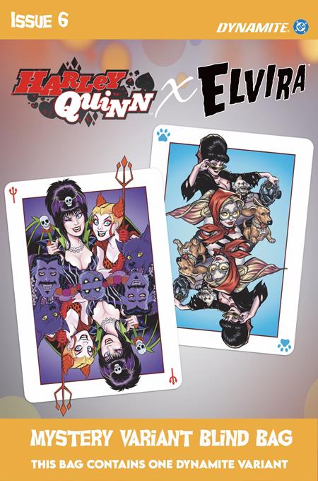 Harley Quinn X Elvira 6 Comic Blind Bag Variant Dynamite Entertainment 2026