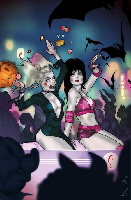 HARLEY QUINN X ELVIRA #6 CVR I INC 1:10 BEN CALDWELL VIRGIN VAR DYNAMITE Entertainment Amanda Conner, Jimmy Palmiotti Juan Samu, Amanda Conner Ben Caldwell PREORDER