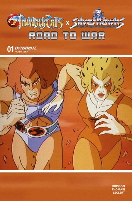 Thundercats X Silverhawks: Road to War 1 Comic Animation Art Variant Dynamite Entertainment 2026