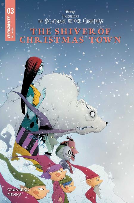 The Nightmare Before Christmas: The Shiver of Christmas Town 3 Comic Jae Lee & June Chung Dynamite Entertainment 2026