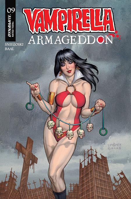 Vampirella: Armageddon 9 Comic Joseph Michael Linsner Variant Dynamite Entertainment 2026