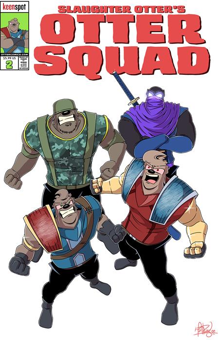 Otter Squad 2 Comic Matt Rodgers Ex Posse Holdings 2026