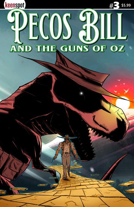 Pecos Bill and the Guns of Oz 3 Comic Barush Merling Variant Ex Posse Holdings 2026