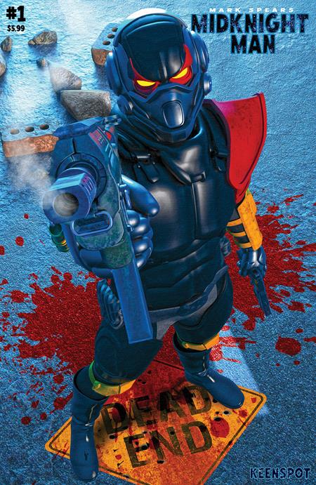 Mark Spears: Midknight Man 1 Comic Mark Spears Variant Ex Posse Holdings 2026