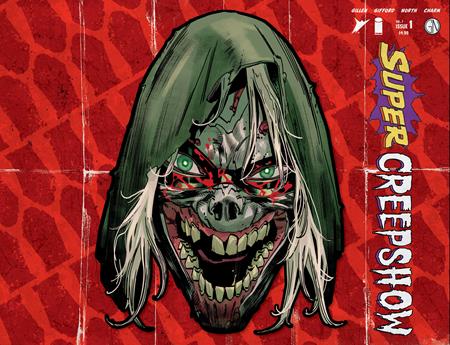 SUPER CREEPSHOW #1 (OF 5) CVR D ANDREA MILANA & JILLIAN CRAB DIE CUT VAR (MR) Image Comics Kieron Gillen, Ryan North Rossi Gifford, Derek Charm Andrea Milana, Jillian Crab PREORDER