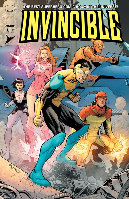 INVINCIBLE FOIL EDITION #1 REPRINT CVR C RYAN OTTLEY & NATHAN FAIRBAIRN VAR Image Comics Robert Kirkman Cory Walker Ryan Ottley, Nathan Fairbairn PREORDER