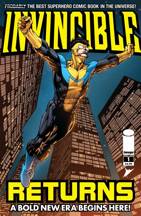 INVINCIBLE RETURNS FACSIMILE EDITION #1 CVR A DAVID FINCH & FCO PLASCENCIA Image Comics Robert Kirkman Ryan Ottley, Cory Walker, FCO Plascencia David Finch, FCO Plascencia PREORDER