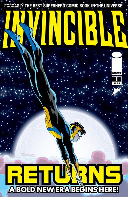 Invincible Returns 1 Comic Darwyn Cooke Facsimile Variant Image Comics 2026