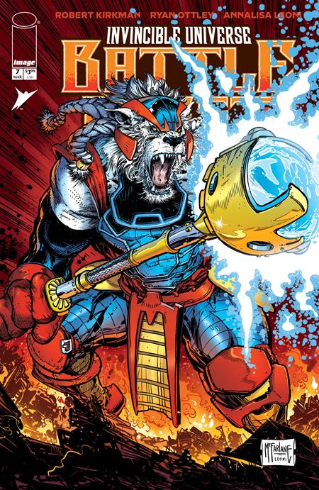 Invincible Universe: Battle Beast 7 Comic Todd Mcfarlane Variant Image Comics 2026
