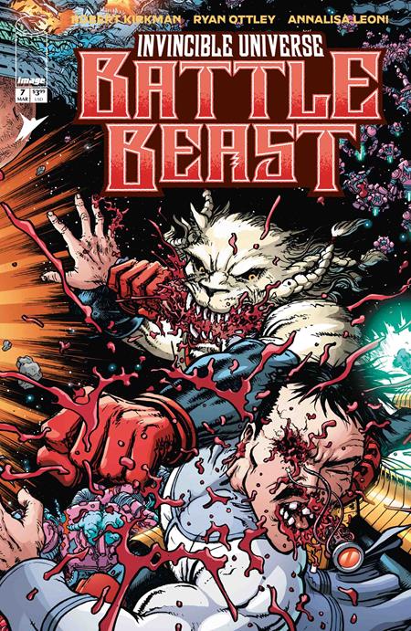 INVINCIBLE UNIVERSE BATTLE BEAST #7 CVR C INC 1:10 CHRIS BURNHAM & BRIAN REBER VAR Image Comics Robert Kirkman Ryan Ottley, Annalisa Leoni Chris Burnham, Brian Reber PREORDER