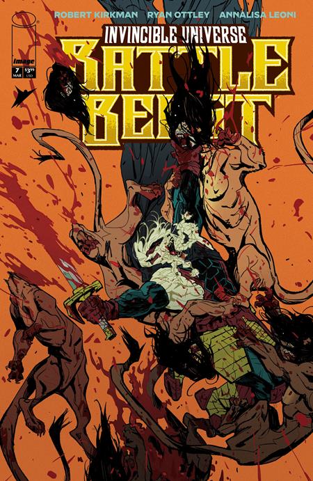 INVINCIBLE UNIVERSE BATTLE BEAST #7 CVR D INC 1:25 ROSSI GIFFORD VAR Image Comics Robert Kirkman Ryan Ottley, Annalisa Leoni Rossi Gifford PREORDER