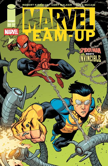 MARVEL TEAMUP #14 FACSIMILE EDITION CVR B RYAN OTTLEY & DAVE MCCAIG VAR Image Comics Robert Kirkman Cory Walker, Dave McCaig Ryan Ottley, Dave McCaig PREORDER