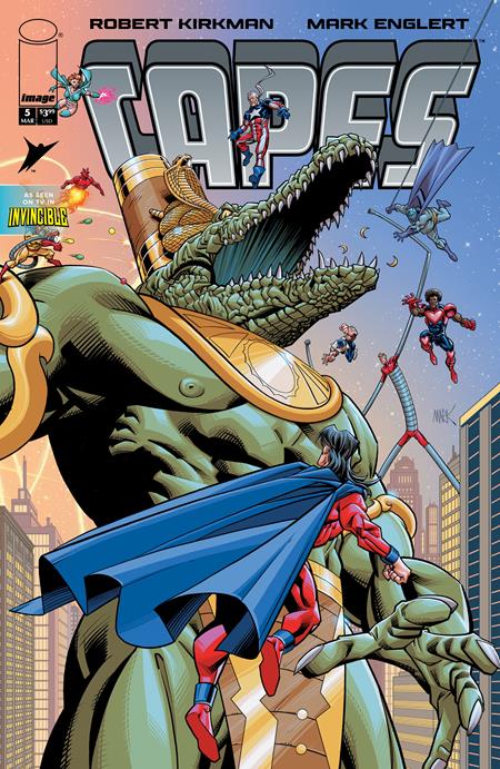Capes, Vol. 2 5 Comic Mark Englert Variant Image Comics 2026