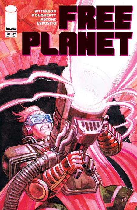 FREE PLANET #10 CVR B JED DOUGHERTY VAR Image Comics Aubrey Sitterson Jed Dougherty Jed Dougherty PREORDER