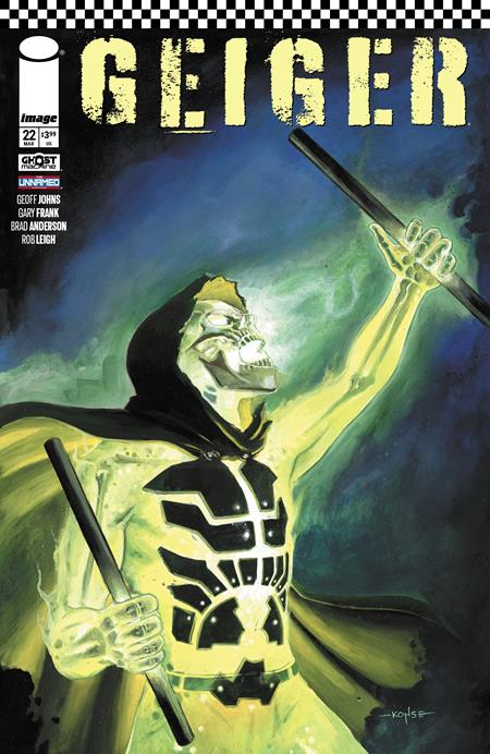 GEIGER #22 CVR C LEE KOHSE VAR Image Comics Geoff Johns Gary Frank, Brad Anderson Lee Kohse PREORDER