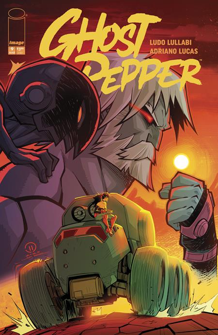 GHOST PEPPER #9 CVR E INC 1:50 JOEY VAZQUEZ VAR Image Comics Ludo Lullabi Ludo Lullabi, Adriano Lucas Joey Vazquez PREORDER
