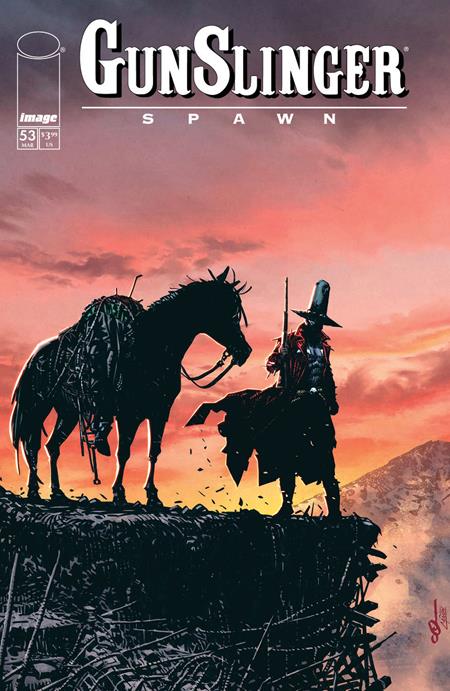 GUNSLINGER SPAWN #53 CVR B MIRKO COLAK VAR Image Comics Todd McFarlane Carlo Barberi Mirko Colak PREORDER