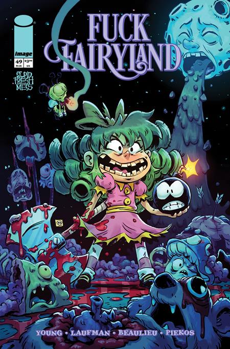 I HATE FAIRYLAND #49 CVR B DEREK LAUFMAN F*CK (UNCENSORED) FAIRYLAND VAR (MR) Image Comics Skottie Young Derek Laufman Derek Laufman PREORDER