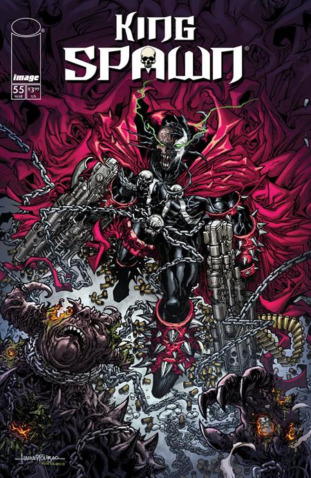 KING SPAWN #55 CVR A HARVEY TOLIBAO Image Comics Rory McConville Yildiray Cinar Harvey Tolibao PREORDER