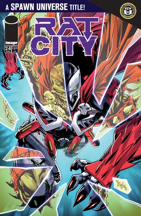 SPAWN RAT CITY #24 CVR A ZE CARLOS Image Comics Erica Schultz Ze Carlos Ze Carlos PREORDER