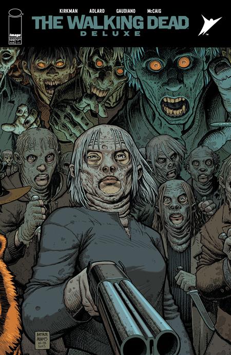 The Walking Dead Deluxe 132 Comic Arthur Adams Variant Image Comics 2026