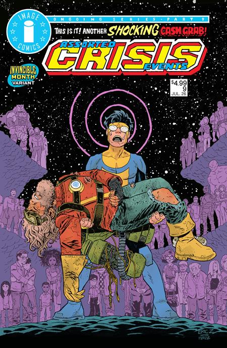 Assorted Crisis Events 9 Comic Zawadzki Invincible Team-Up Variant Image Comics 2026