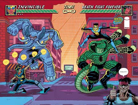 Death Fight Forever 2 Comic Andrew Maclean Invincible Team Up Wraparound Variant Image Comics 2026