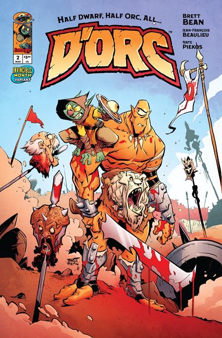 DORC #2 CVR C BRETT BEAN INVINCIBLE TEAM UP VAR Image Comics Brett Bean Brett Bean, Jean Francois Beaulieu Brett Bean PREORDER