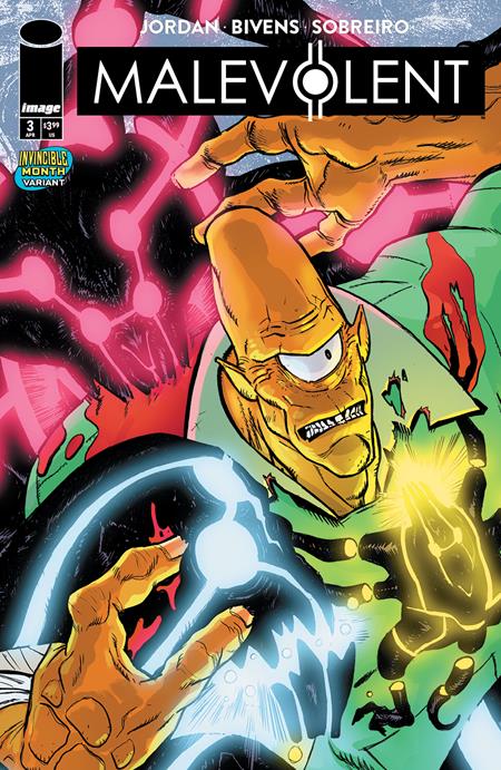 Malevolent 3 Comic John Bivens Invincible Team-Up Variant Image Comics 2026