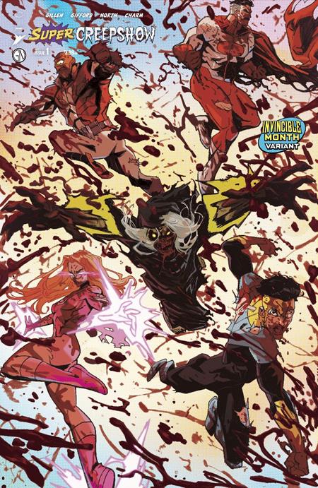 Super Creepshow 1 Comic Rossi Gifford Invincible Team-Up Variant Image Comics 2026