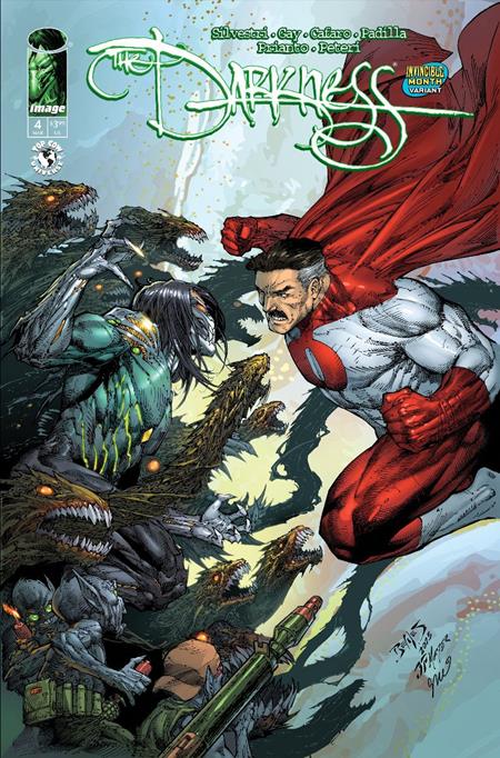 DARKNESS (2025) #4 CVR D ED BENES INVINCIBLE TEAM UP VAR Image Comics Marc Silvestri Raymond Gay, Agustin Padilla, Arif Prianto Ed Benes PREORDER