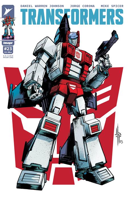 Transformers (Image) 23 Comic 2nd Printing Jason Howard Variant Image Comics 2026
