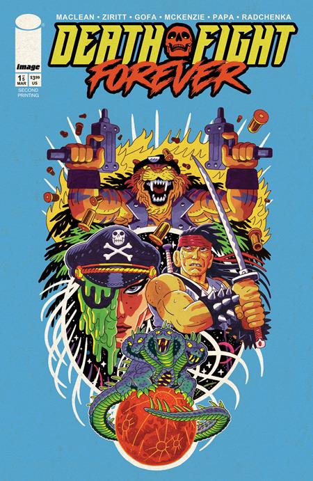 Death Fight Forever 1 Comic 2nd Printing Andrew MacLean Image Comics 2026