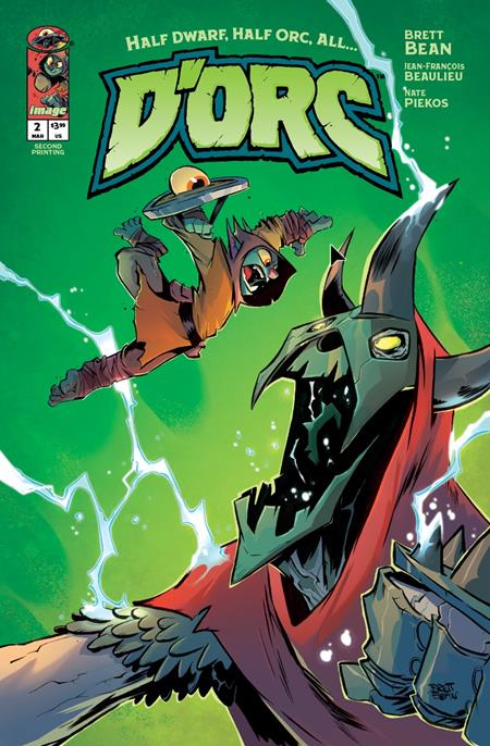 D'Orc 2 Comic 2nd Printing Brett Bean Image Comics 2026