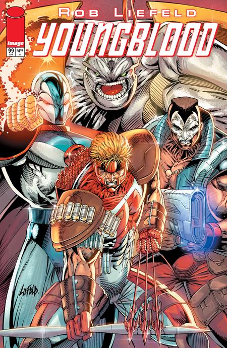 Youngblood, Vol. 7 5 Comic Rob Liefeld Legacy Variant Image Comics 2026