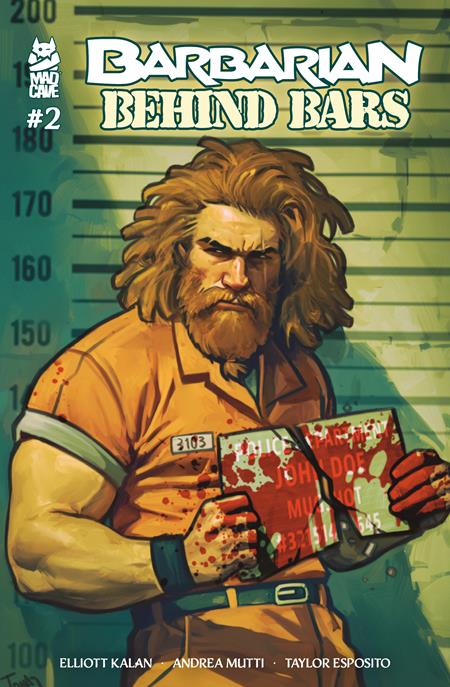 Barbarian: Behind Bars 2 Comic Mad Cave 2026
