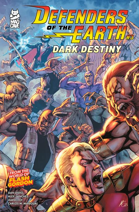 Defenders of the Earth: Dark Destiny 3 Comic Mad Cave 2026