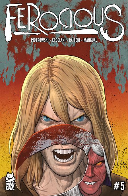 FEROCIOUS #5 (OF 5) Mad Cave Studios Luke Piotrowski Emanuele Ercolani Andy Clarke PREORDER