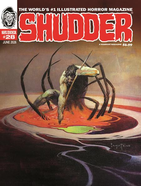 Shudder Magazine 28 Comic Warrant Publishing 2026