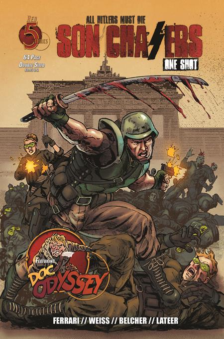 Son Chasers Comic Red 5 2025