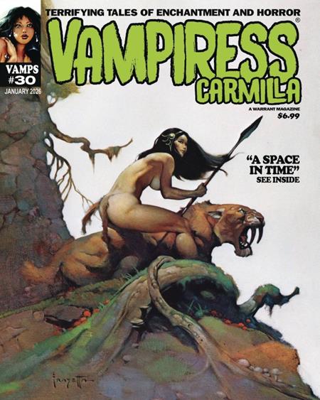 Vampiress Carmilla Magazine 12 Magazine Warrant Publishing 2022
