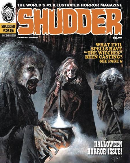 Shudder Magazine 7 Magazine Warrant Publishing 2022