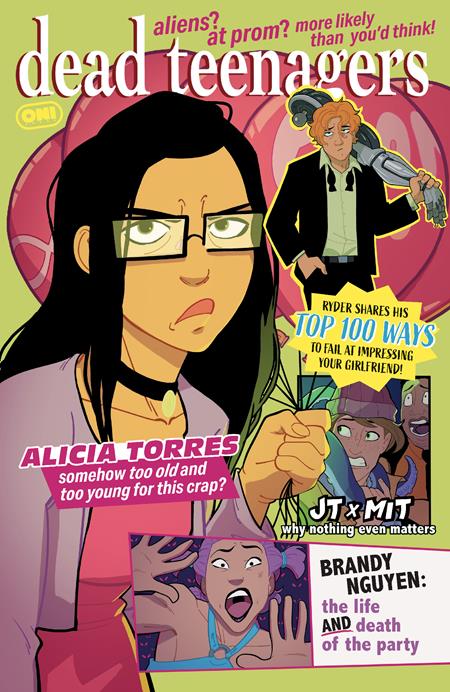 Dead Teenagers 1 Comic Ted Brandt & Ro Stein Incentive Virgin Variant (1:20) Oni Press 2026