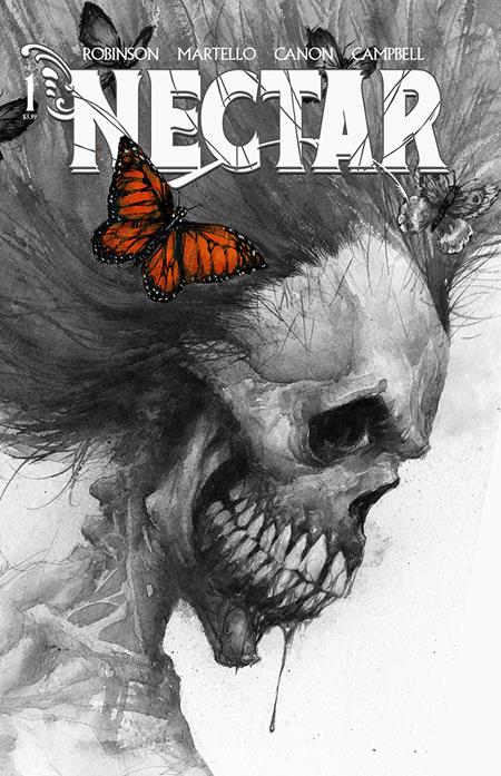 Nectar 1 Comic Jonathan Wayshak Incentive B&W Variant (1:50) Vault Comics 2026