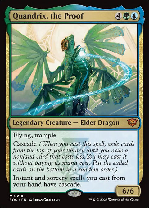Quandrix, the Proof (Foil)