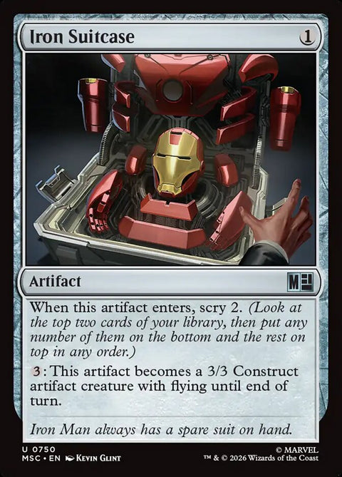 Iron Suitcase (Foil)
