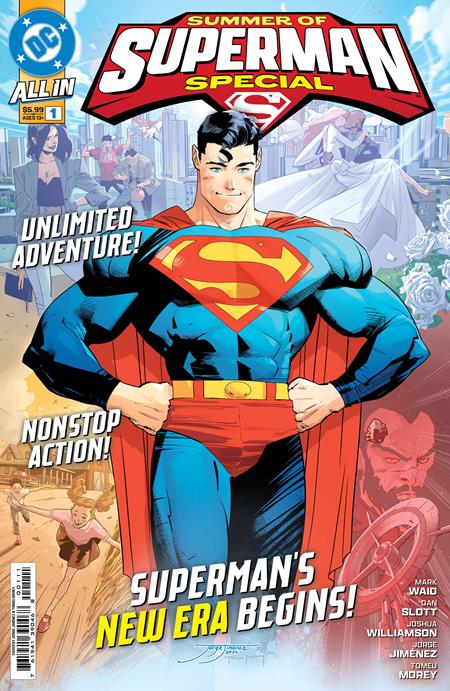 SUMMER OF SUPERMAN SPECIAL #1 (ONE SHOT) CVR A JORGE JIMENEZ DC Comics Dan Slott, Joshua Williamson, Mark Waid Jorge Jimenez Jorge Jimenez PREORDER