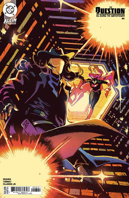 QUESTION ALL ALONG THE WATCHTOWER #6 (OF 6) CVR D AL KAPLAN CARD STOCK VAR DC Comics Alex Segura Cian Tormey AL Kaplan PREORDER