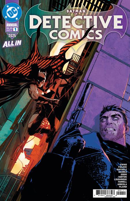 DETECTIVE COMICS 2025 ANNUAL #1 (ONE SHOT) CVR A MIKEL JANIN DC Comics Al Ewing, Joshua Hale Fialkov Stefano Raffaele, John McCrea ,Fico Ossio, Mike Norton Mikel Janin PREORDER